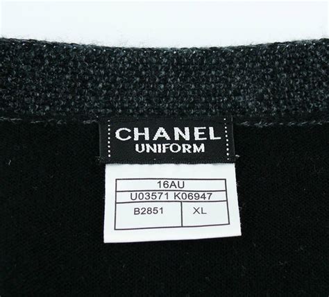 chanel work uniform|authentic chanel logo sweater.